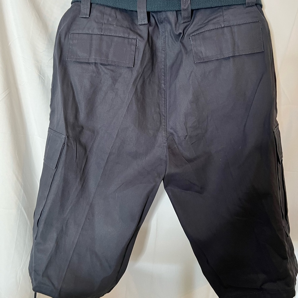Blue Cargo Shorts